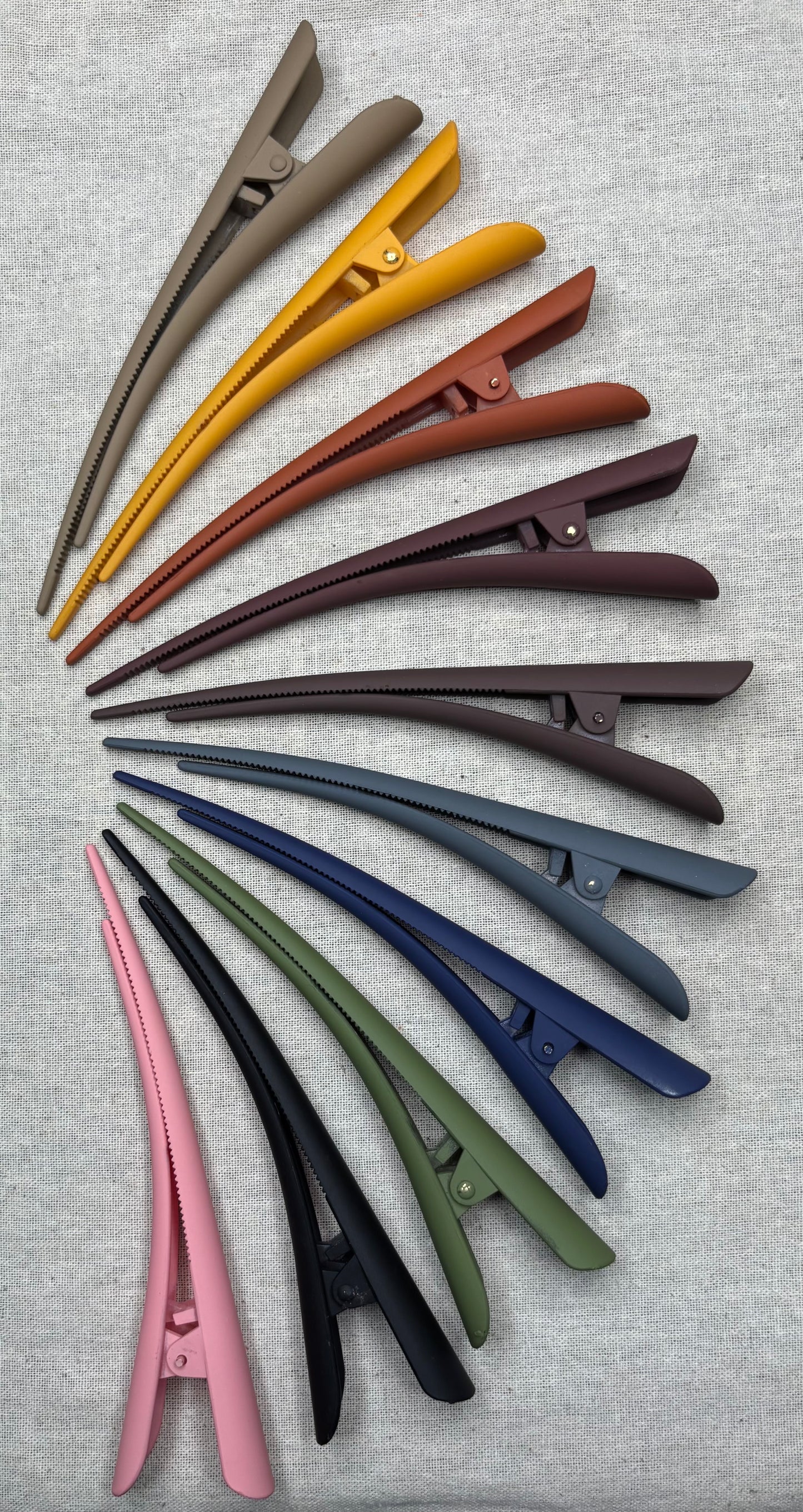 Duckbill hair clip, 13 cm