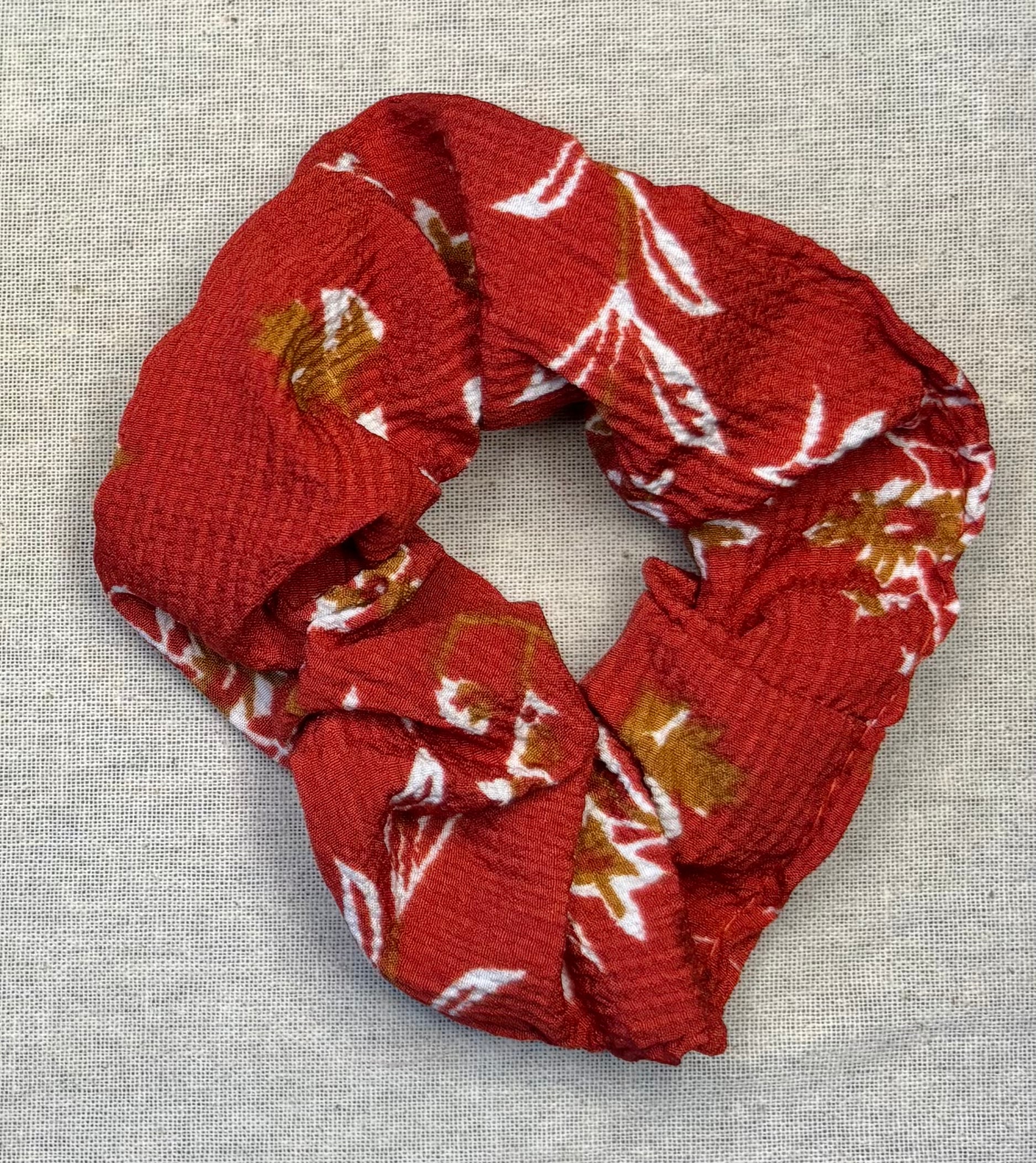 Scrunchie - bloemen