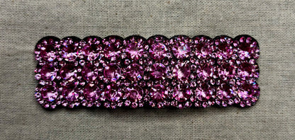 Haarspeld met strass diamantjes, 8 cm