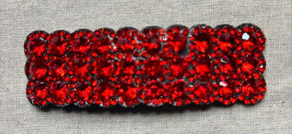 Haarspeld met strass diamantjes, 8 cm