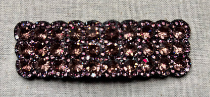 Haarspeld met strass diamantjes, 8 cm