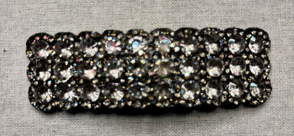 Haarspeld met strass diamantjes, 8 cm
