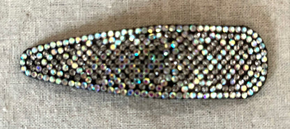 Haarspeld met strass diamantjes, 8 cm