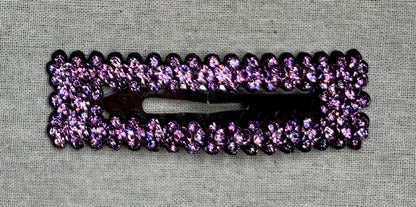 Haarspeld met strass, 8 cm
