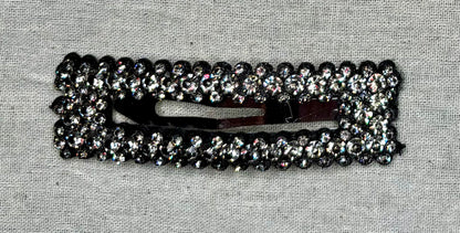 Haarspeld met strass, 8 cm