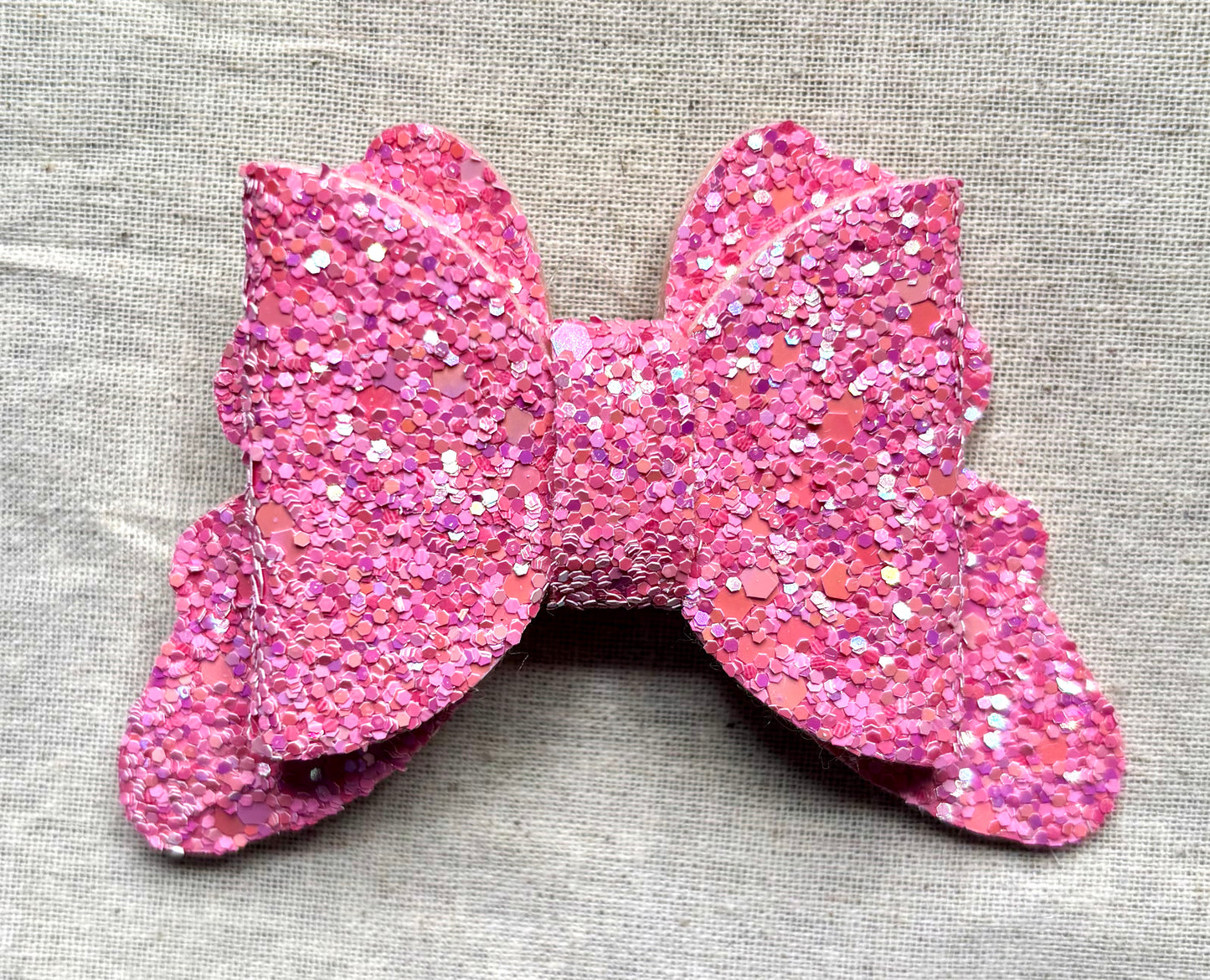 haarspeld vlinder & strikje, met glitters