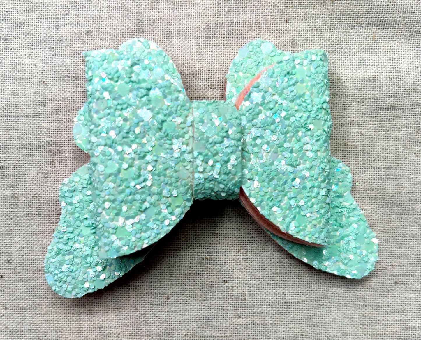 haarspeld vlinder & strikje, met glitters