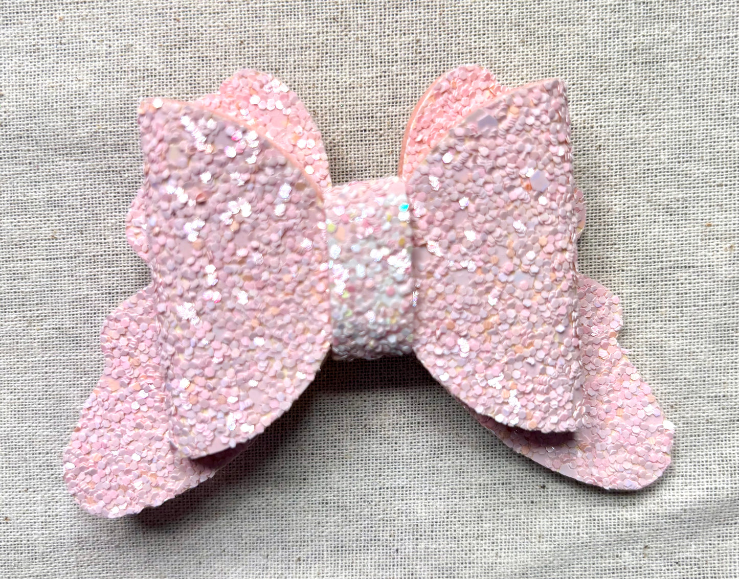 haarspeld vlinder & strikje, met glitters