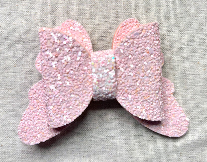 haarspeld vlinder & strikje, met glitters
