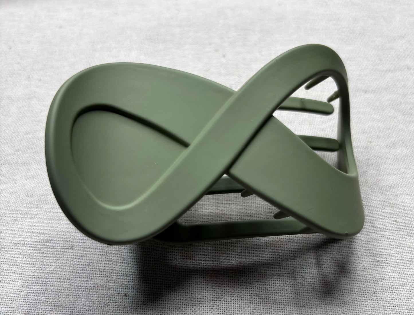 Haarspeld 'infinity', matte kleur, 9 cm