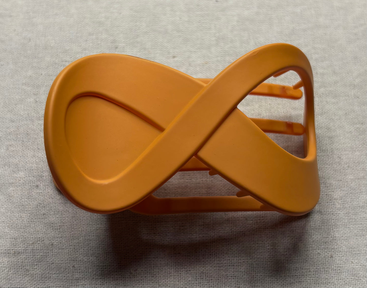 Haarspeld 'infinity', matte kleur, 9 cm