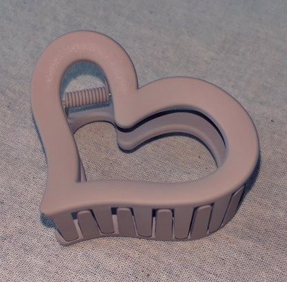 Broche ovale, couleur mate, 11 cm