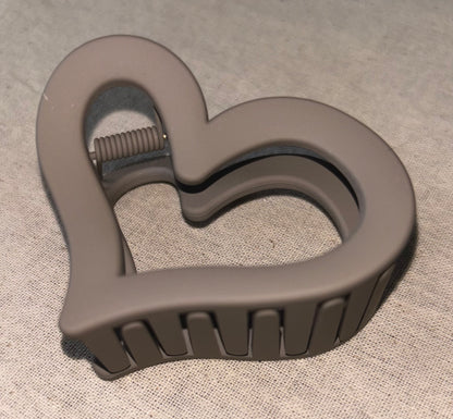 Broche ovale, couleur mate, 11 cm