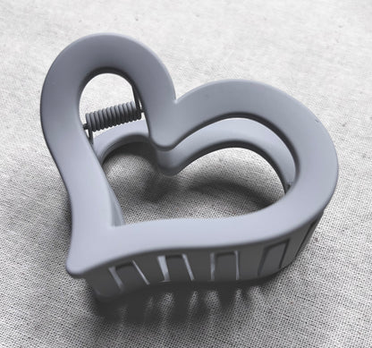 Broche ovale, couleur mate, 11 cm