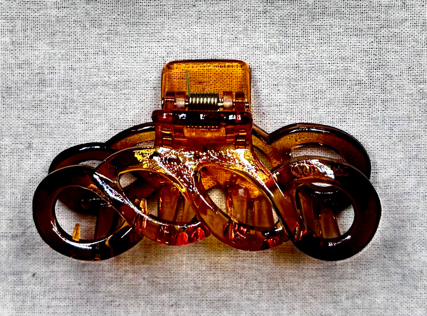 Hair clip, fancy, 8 cm