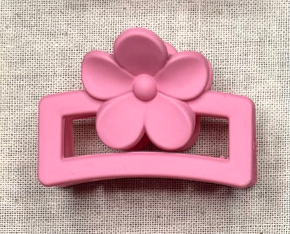 Hair clip with flower, 4.5 cm