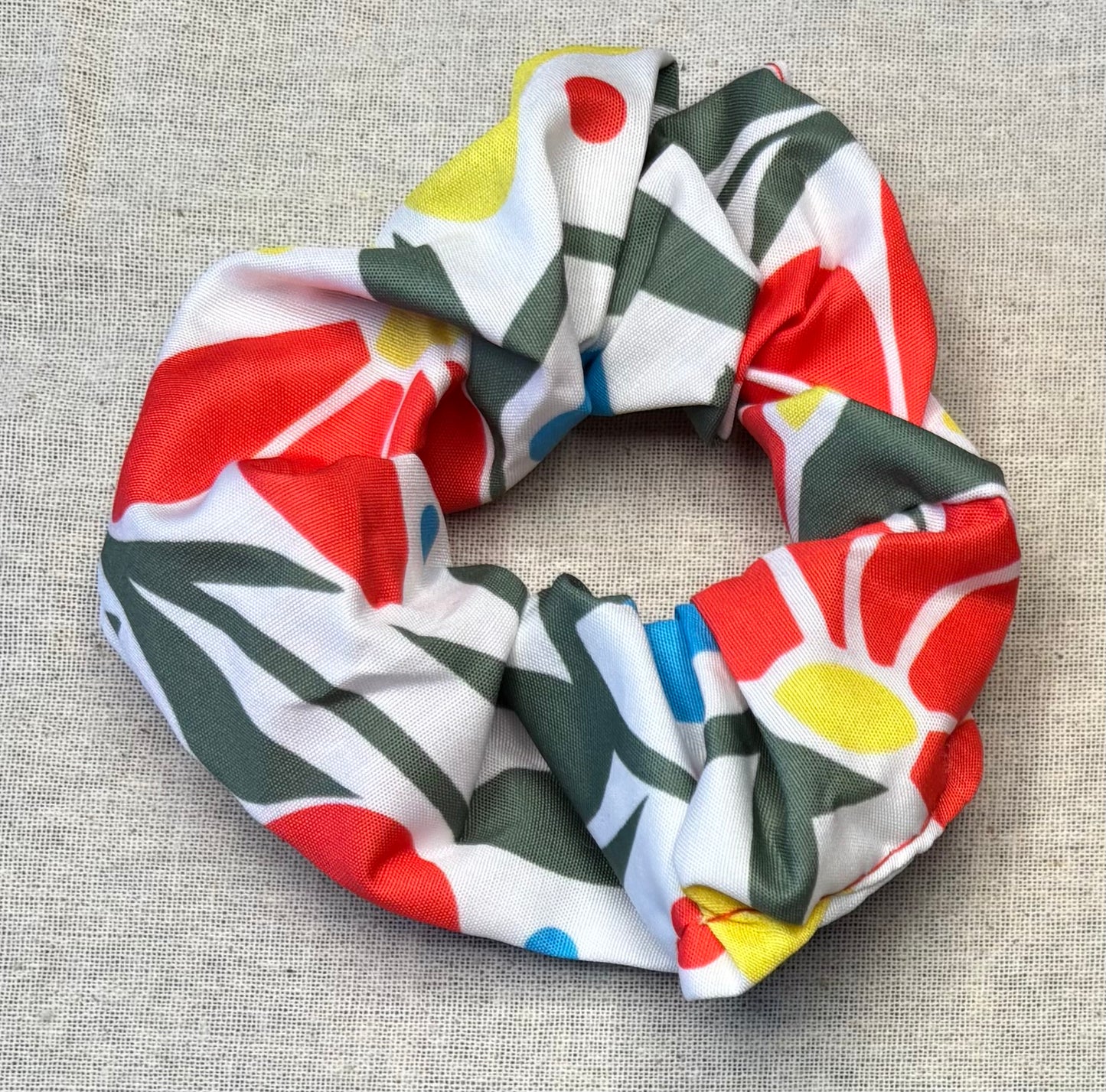 Scrunchie - poppies